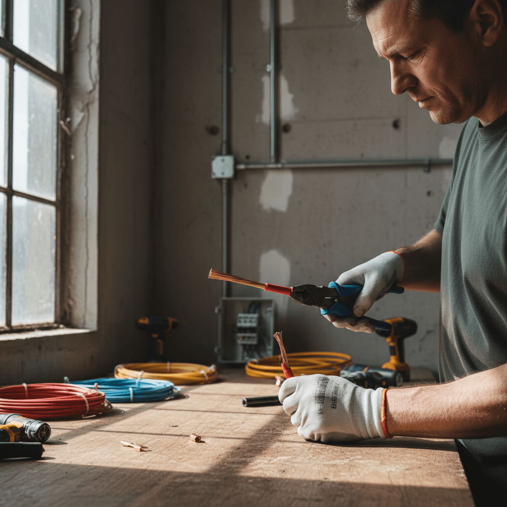 Jason Goble, Keith Electric owner and lead electrician