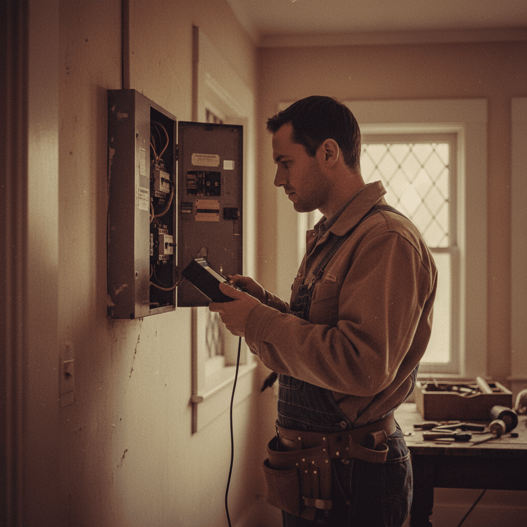 Electrical safety inspection and code compliance check